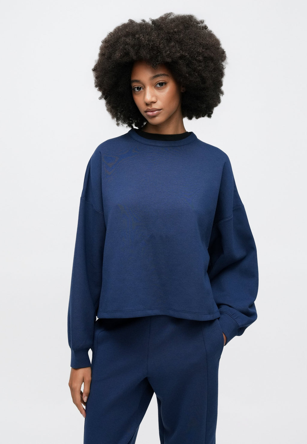 CREW SOFT - Sweat-shirt - marine/obsidienne foncé