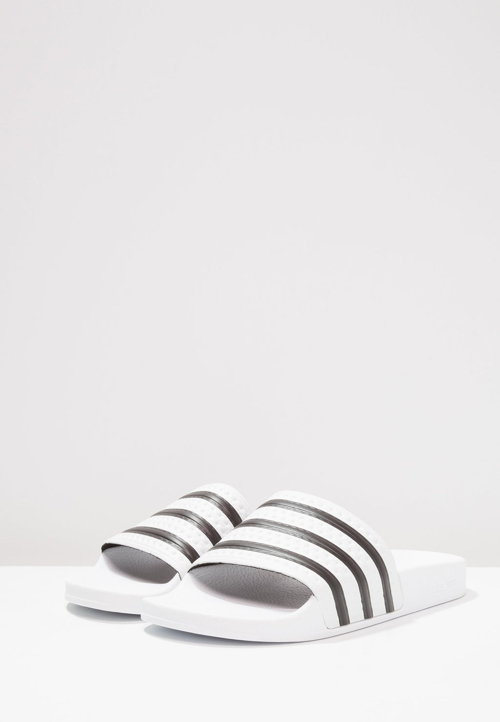 ADILETTE - Pool slides - white/black