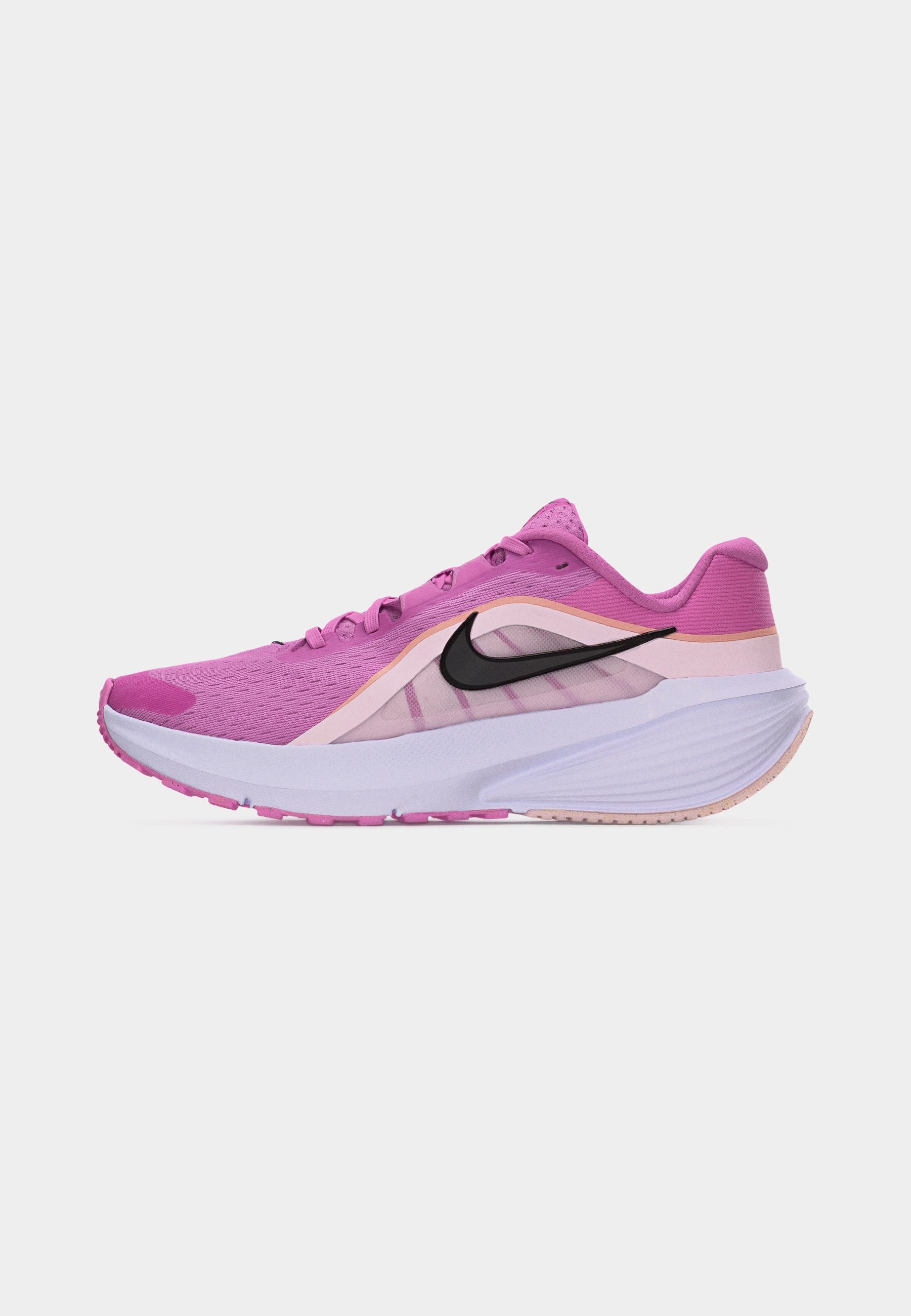 DOWNSHIFTER - Chaussures de running sur route - magenta clair/noir/noir cassé/blanc/rose perle/orange vif