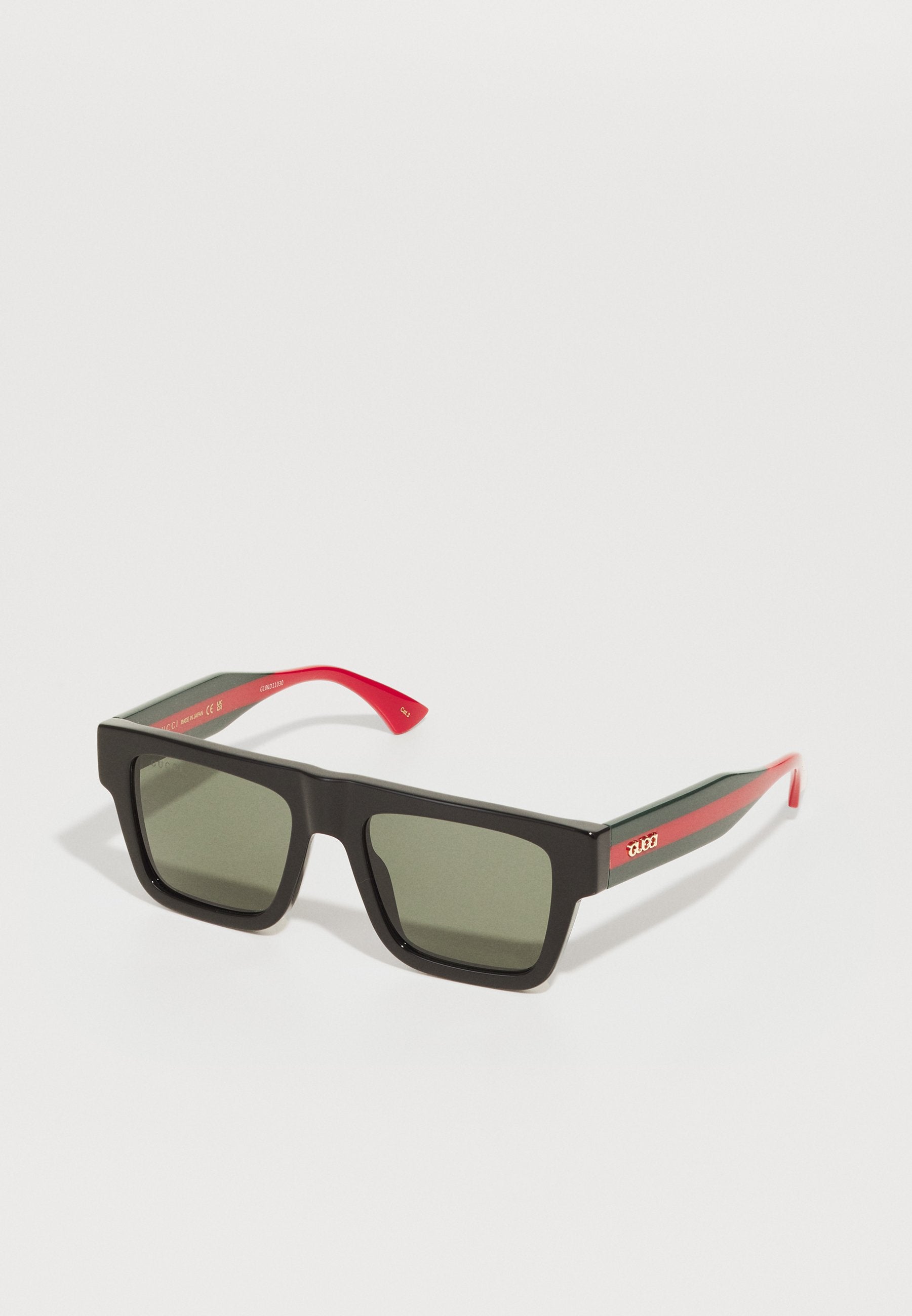 Sunglasses - black/green-grey