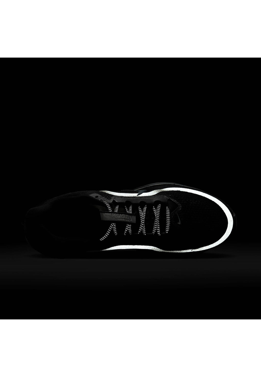 PEGASUS PREMIUM - Road running shoes - black/metallic silver-coloured
