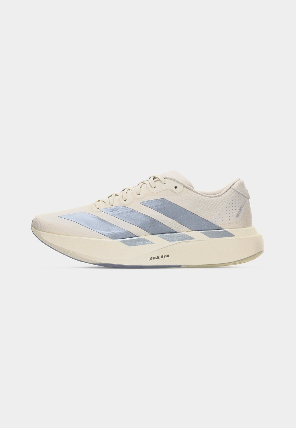 ADIZERO EVO SL WOVEN W - Road running shoes - core white/halo silver-coloured