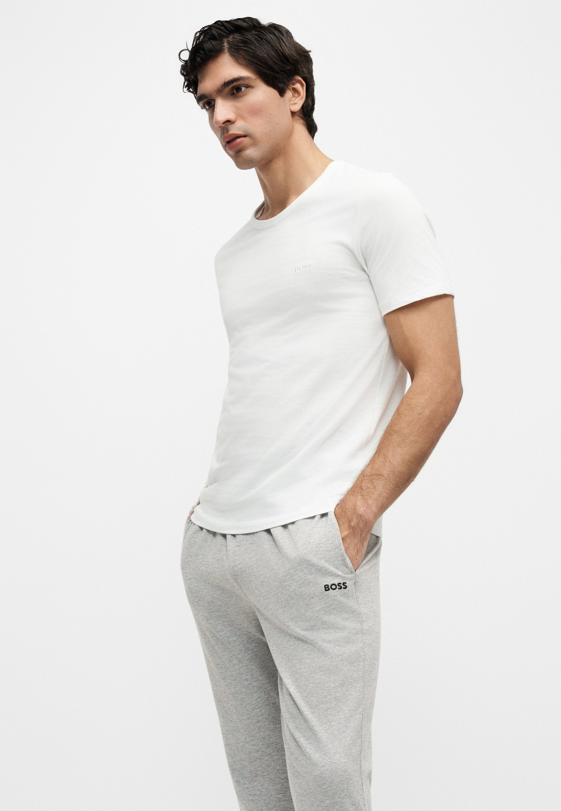 MIX MATCH PANTS - Pyjama bottoms - medium grey
