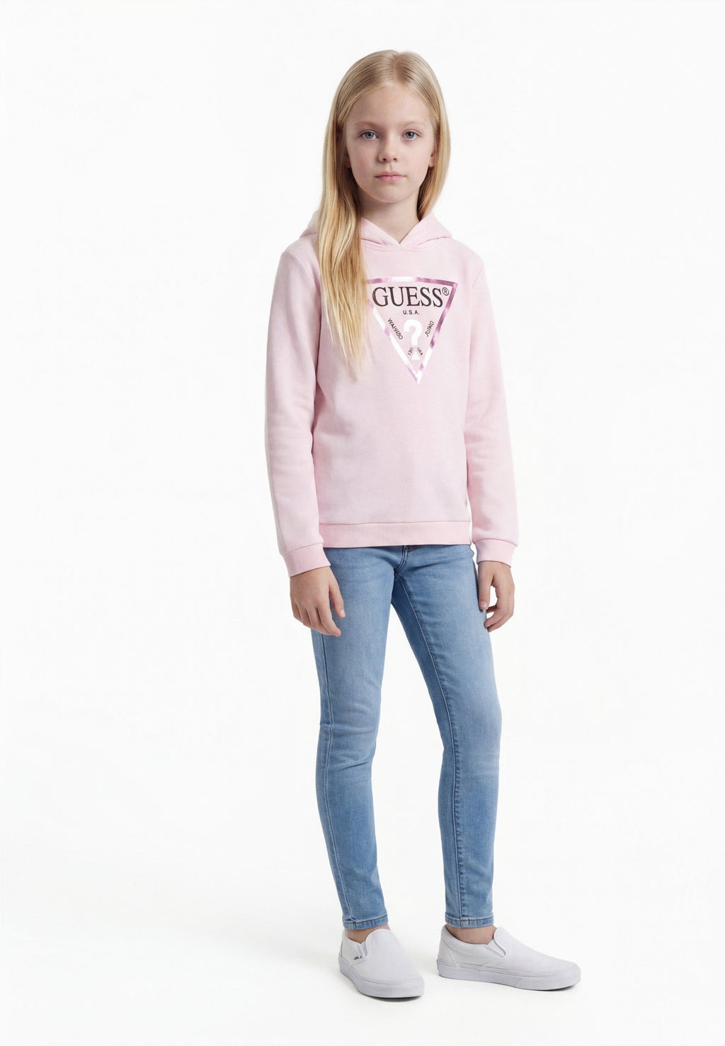 JUNIOR HOODED CORE - Hoodie - ballet pink