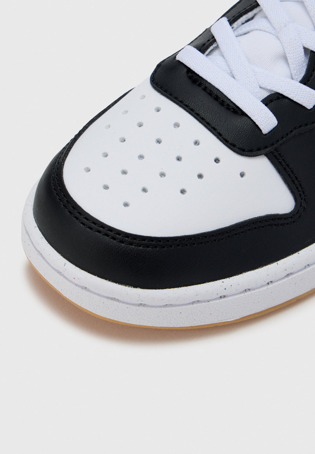 COURT BOROUGH LOW UNISEX - Trainers - black/white/gum/med brown