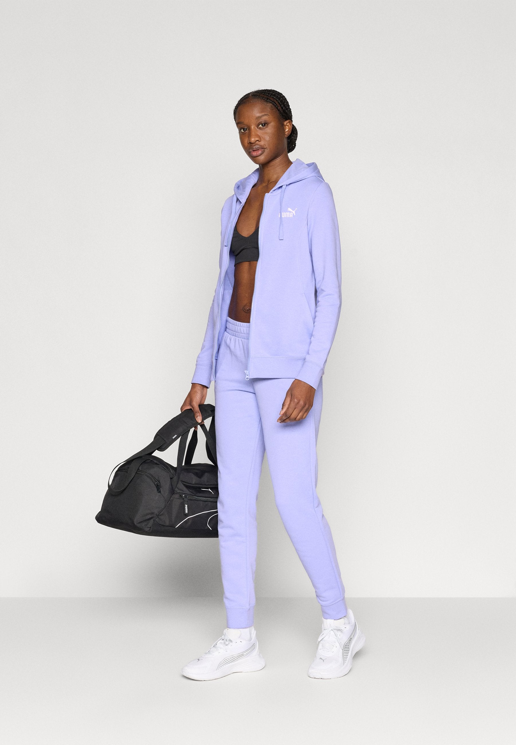 HOODED SUIT - Tracksuit - intense lavender