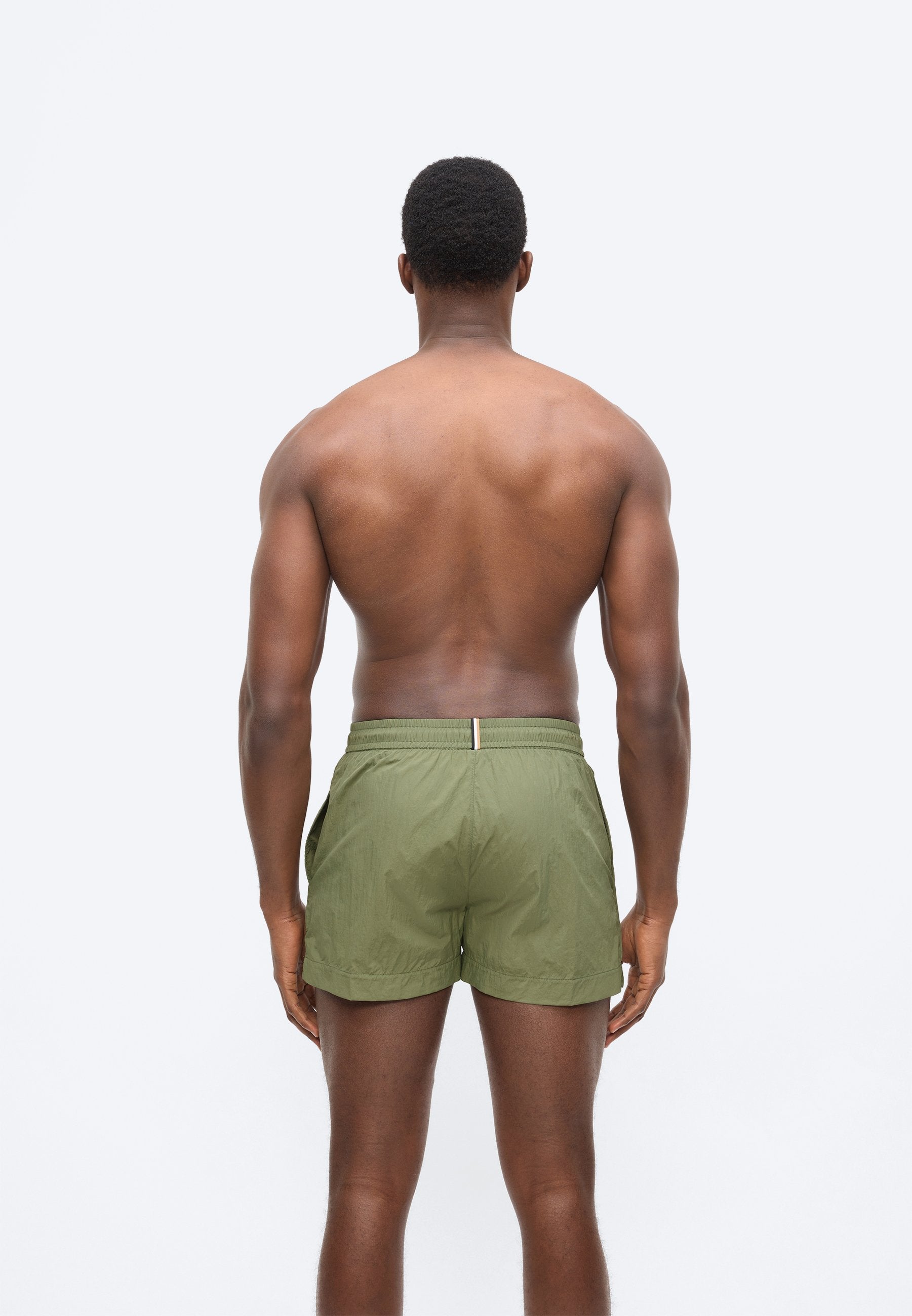 MOONEYE - Swimming shorts - open green