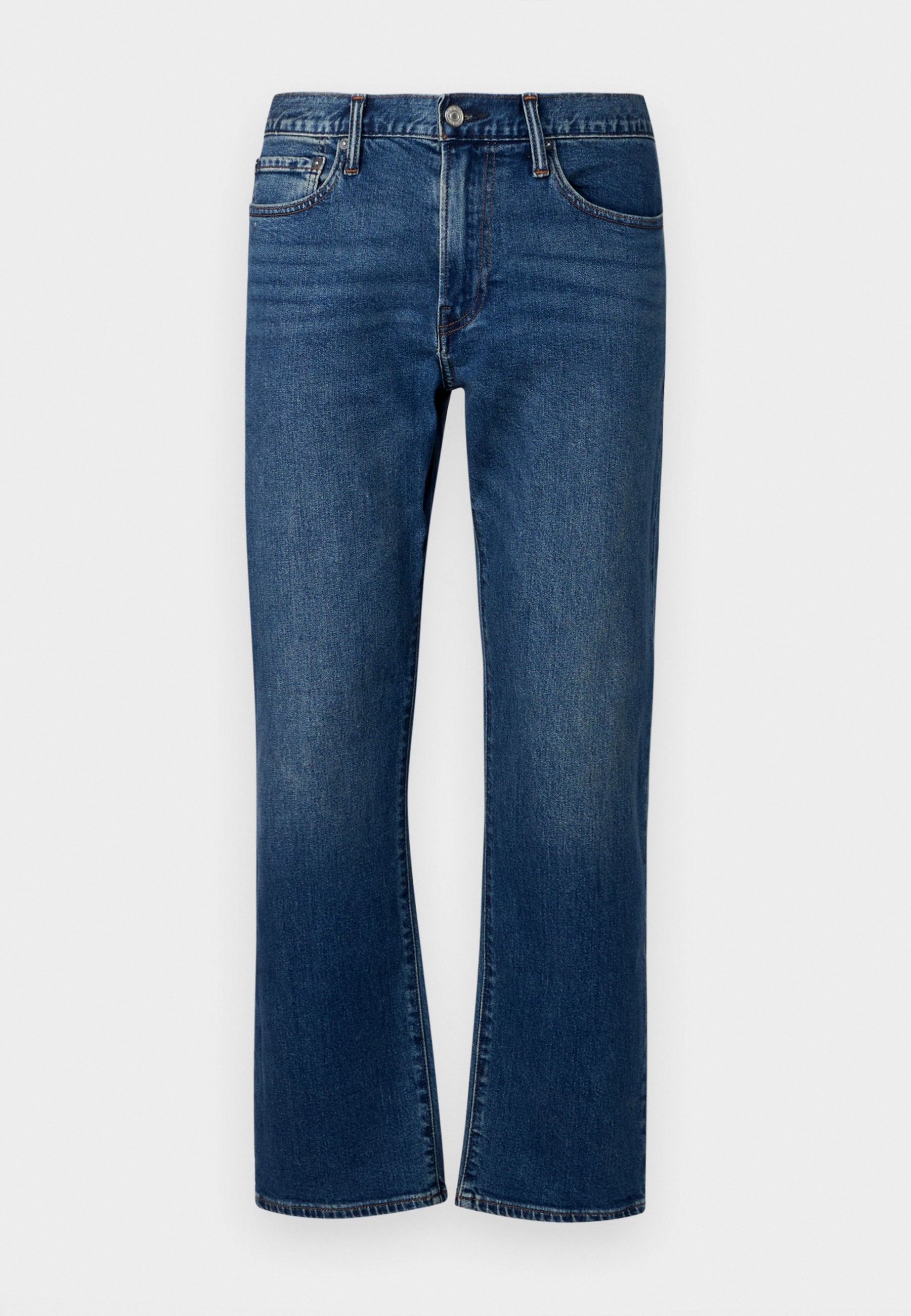 STRAIGHT - Straight leg jeans - blue denim