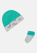 RAINBOWS HAT BOOTIE SET - Socks - chance of rain