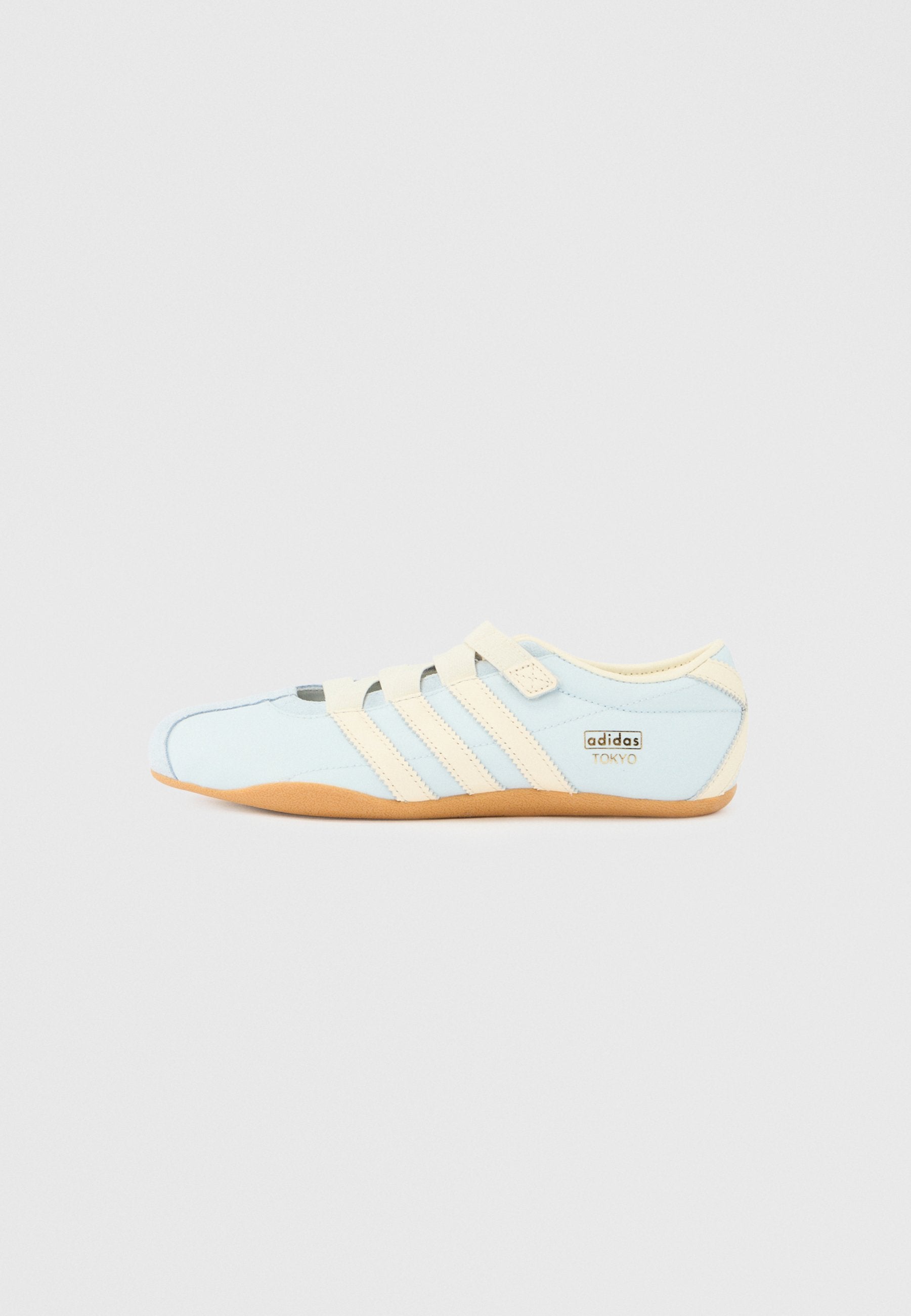 TOKYO MARY JANE BALLERINA - Trainers - crystal sky/cream white/gold-coloured