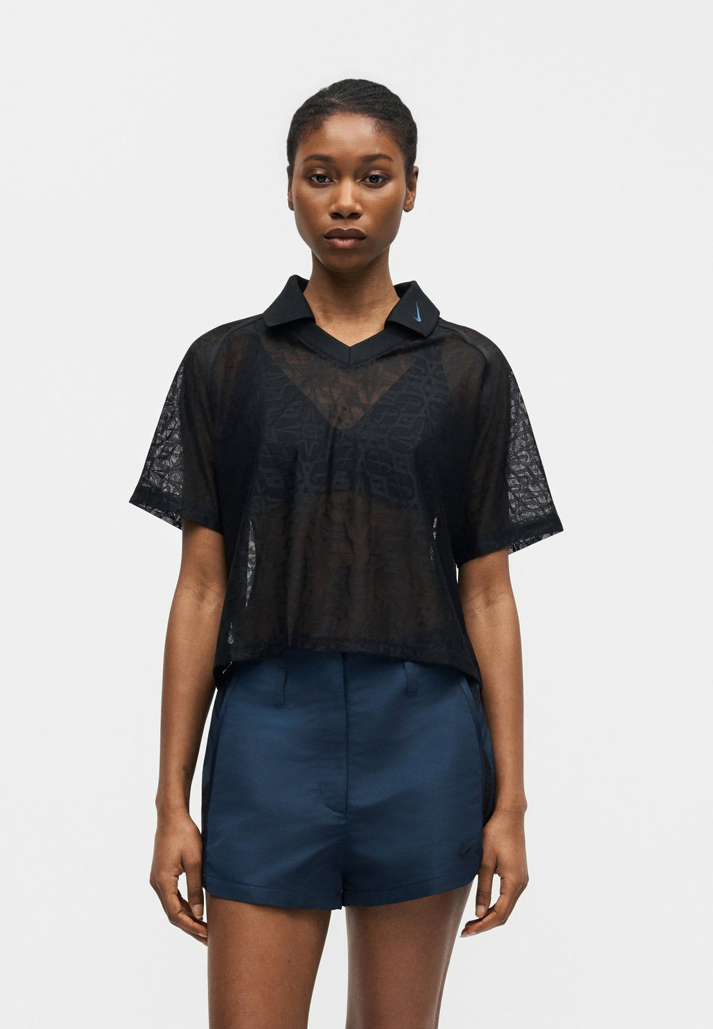 STREET  - Polo shirt - black/midnight navy