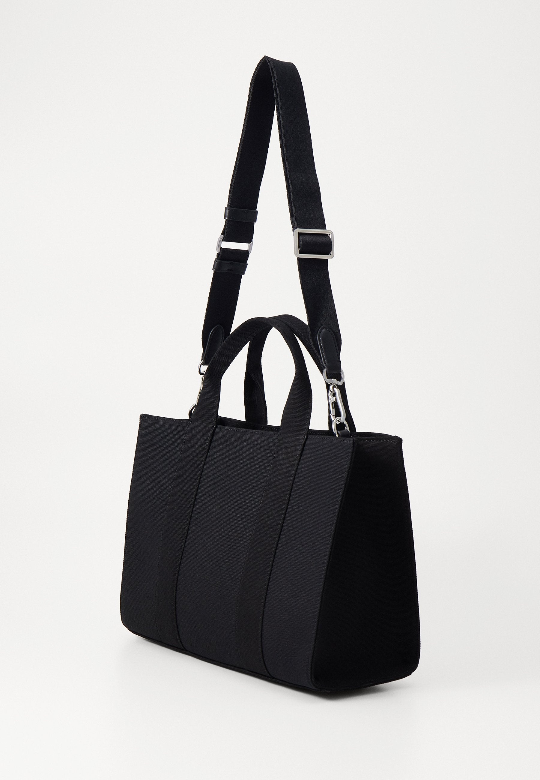 SQUARE MEDIUM - Tote bag - black