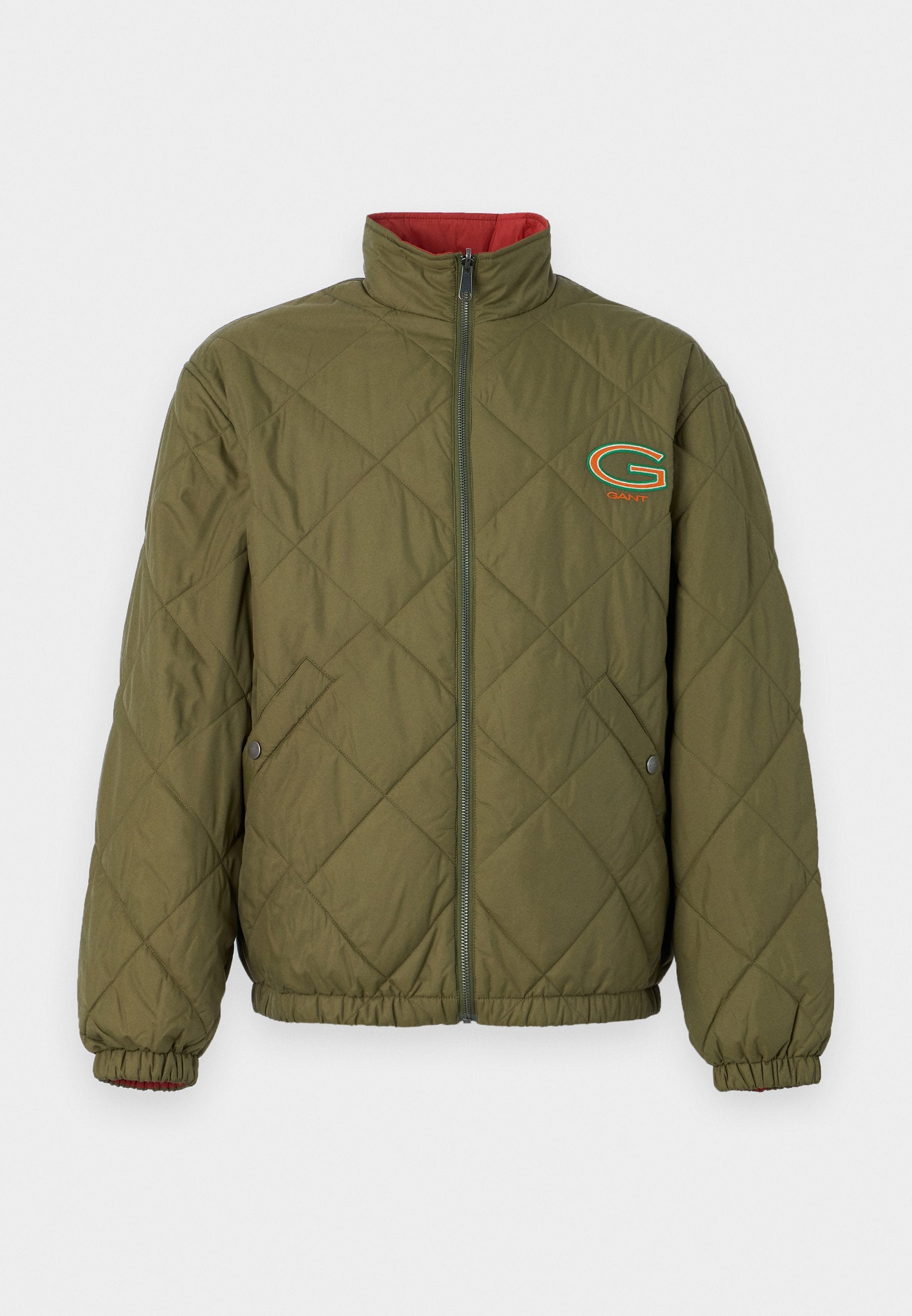 EXCLUSIVE HERITAGE 2.0 REVERSIBLE QUILTED JACKET - Light jacket - juniper green