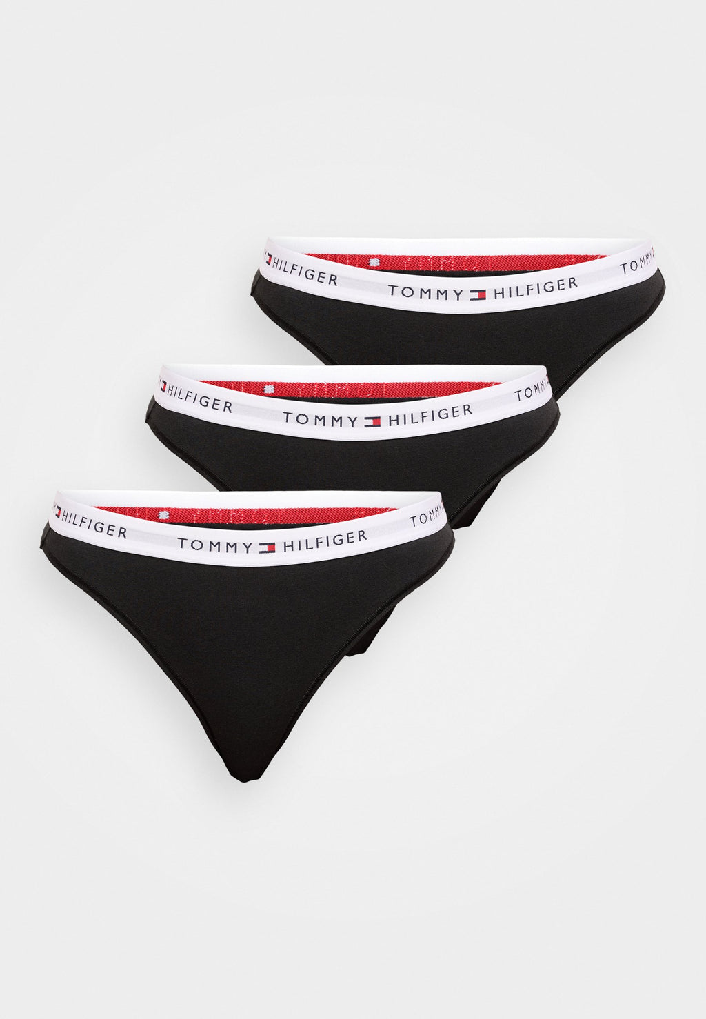 THONG 3 PACK - Thong - black