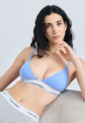 TRIANGLE ICON - Triangle bra - blue descent