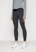 TEMPO - Running tights - black/reflective silver-coloured
