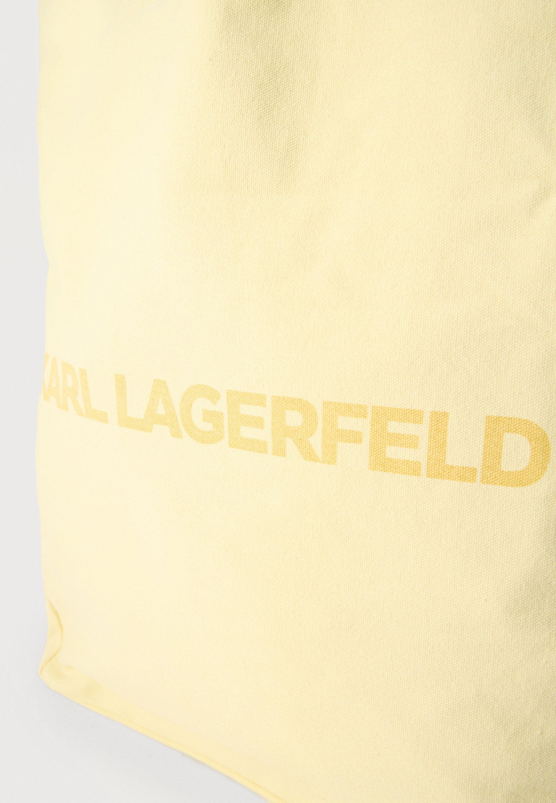 ELONGATED LOGO TOTE  UNISEX - Tote bag - yellow