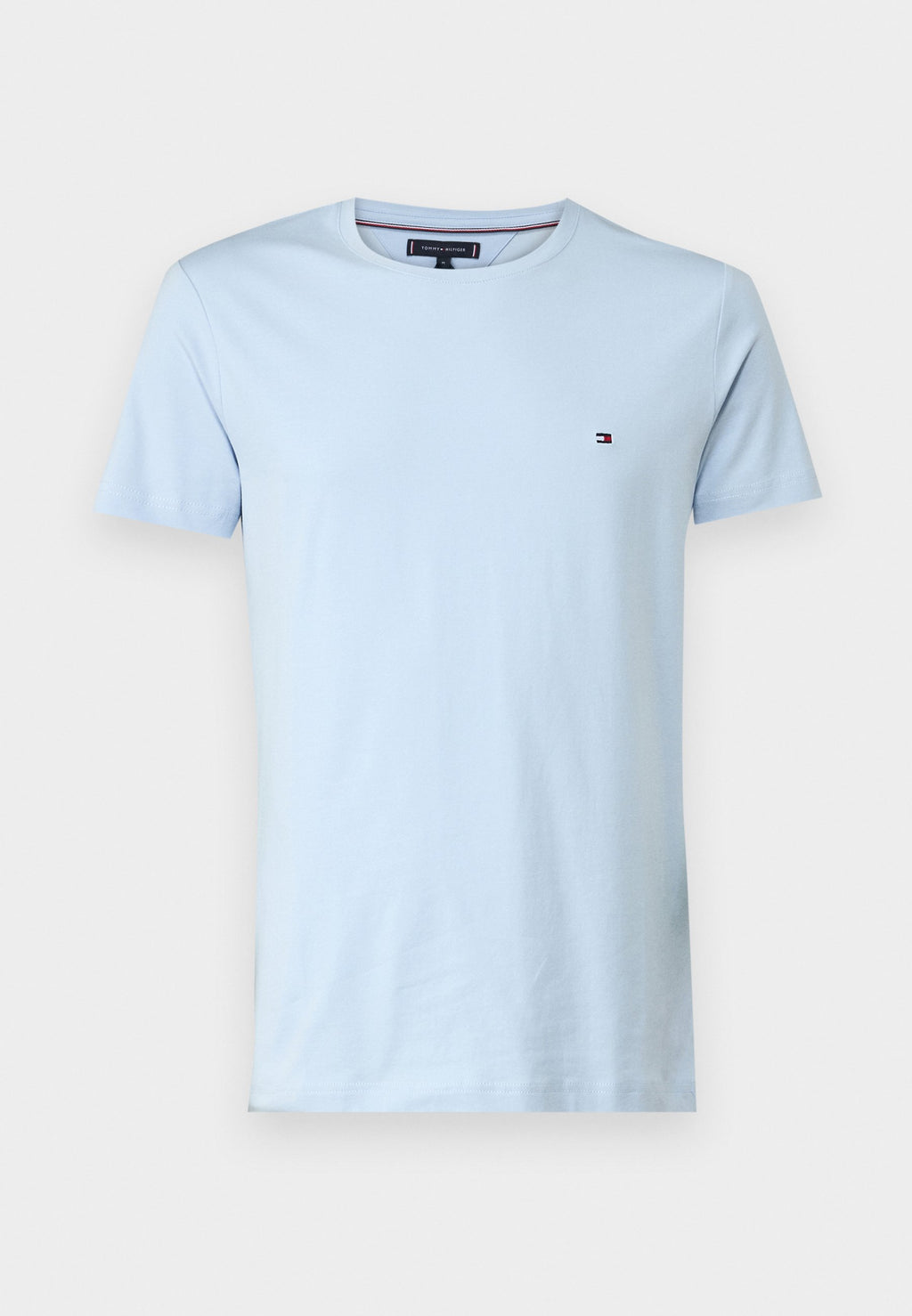 SLIM FIT TEE CORE ESSENTIALS - Basic T-shirt - breezy blue
