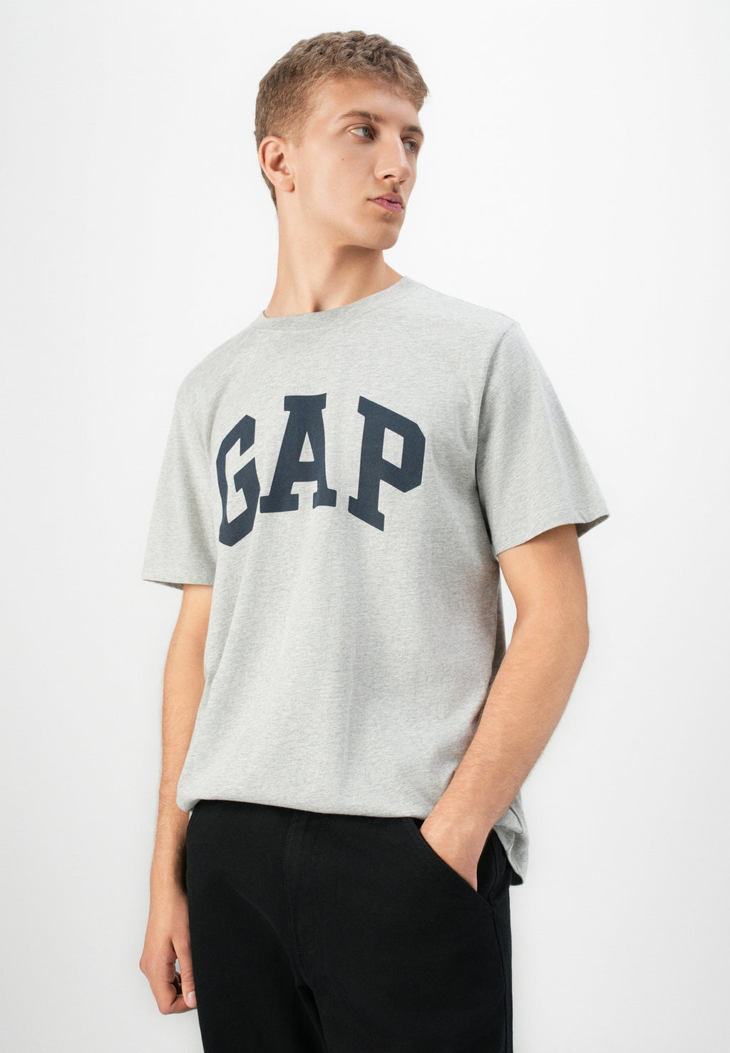LOGO 2 PACK - Print T-shirt - heather grey