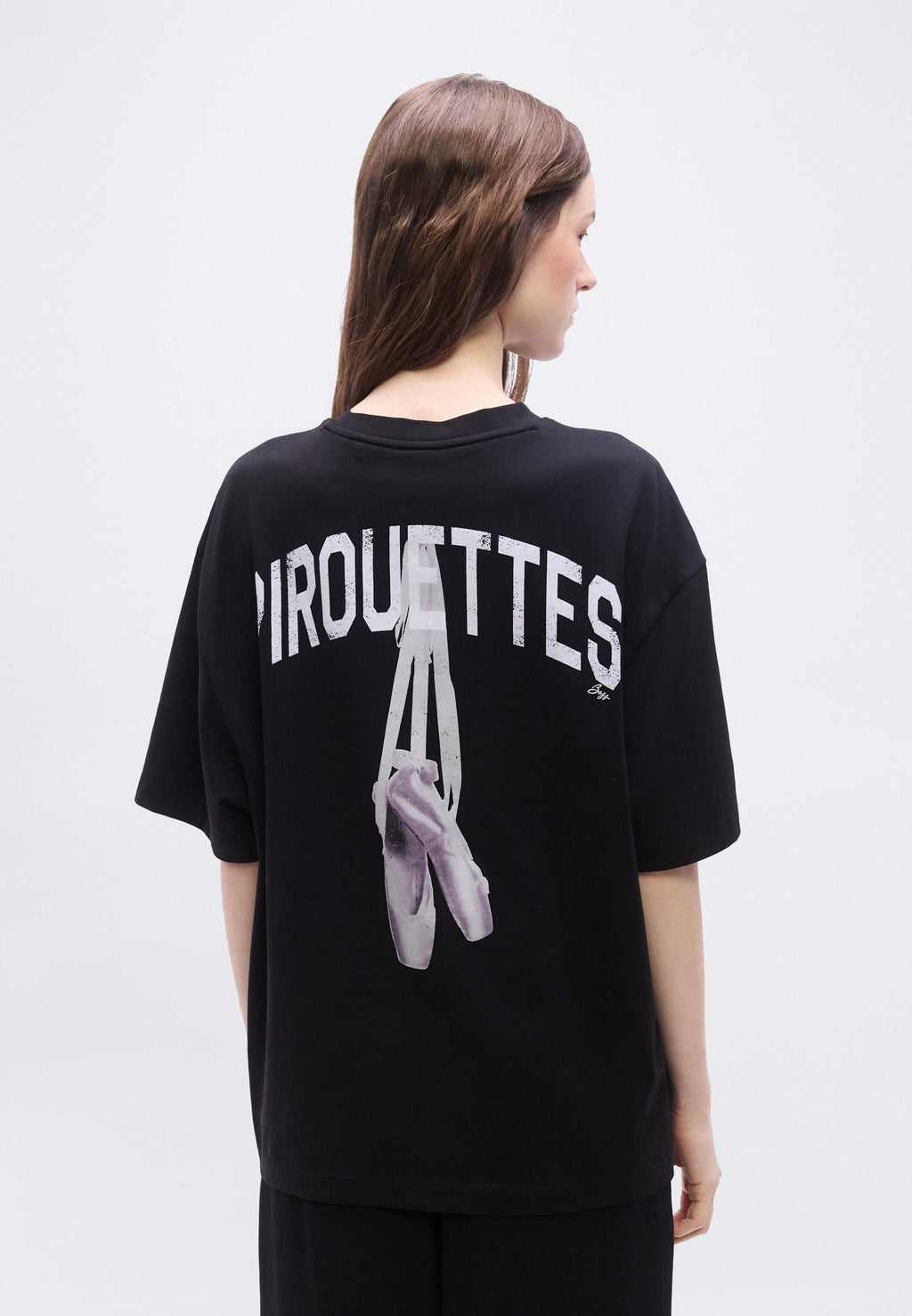 EBOYS - Print T-shirt - black