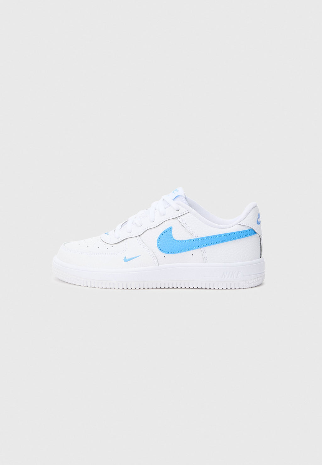 FORCE 1 LOW UNISEX - Baskets basses - white/univ blue