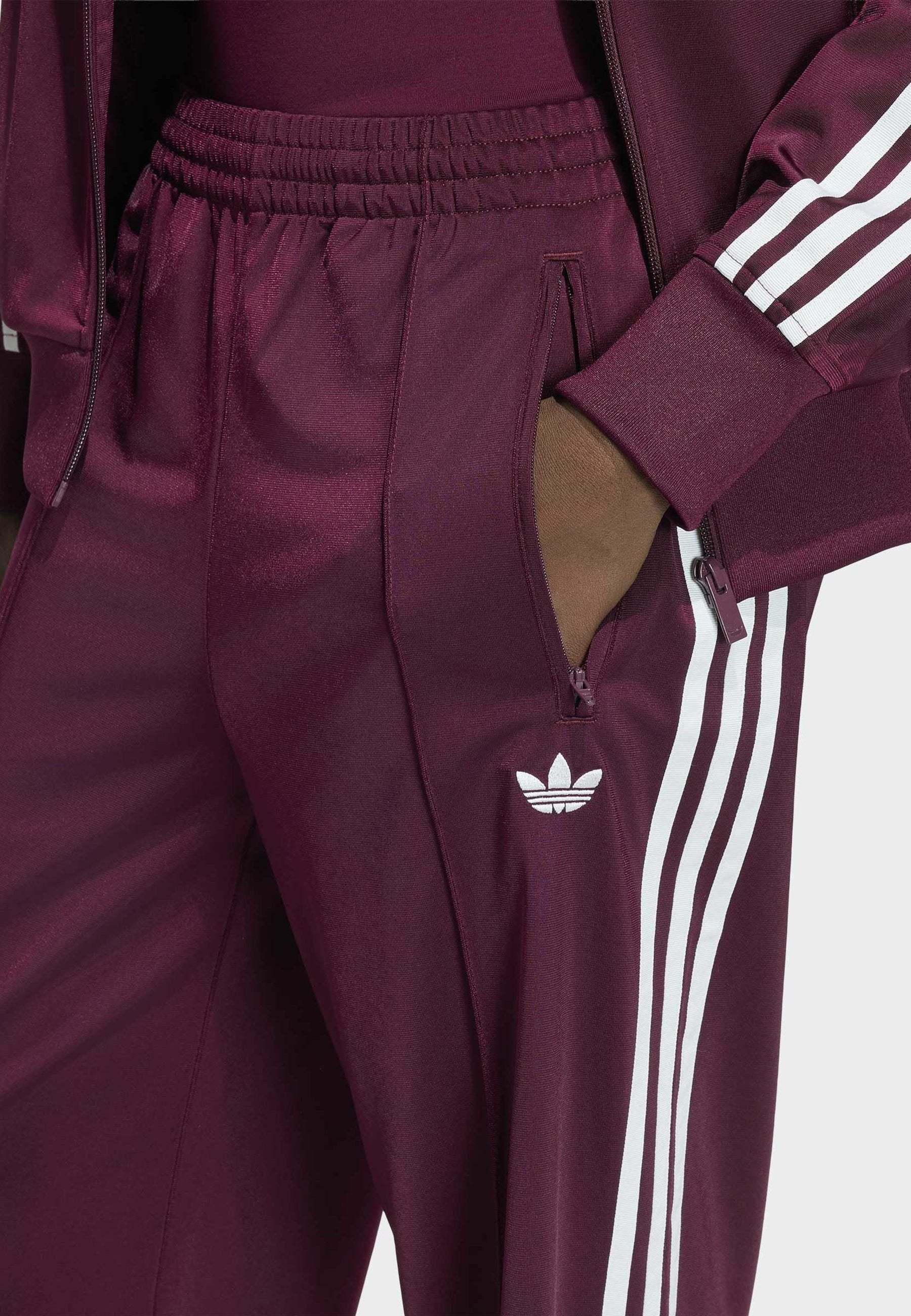 FIREBIRD TP LOOSE - Tracksuit bottoms - maroon