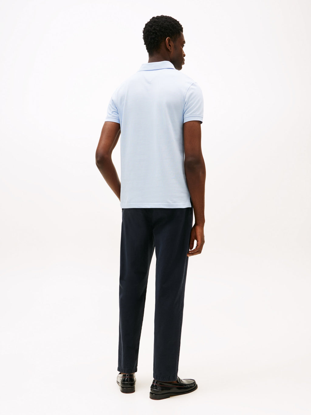 Polo shirt - stoned blue