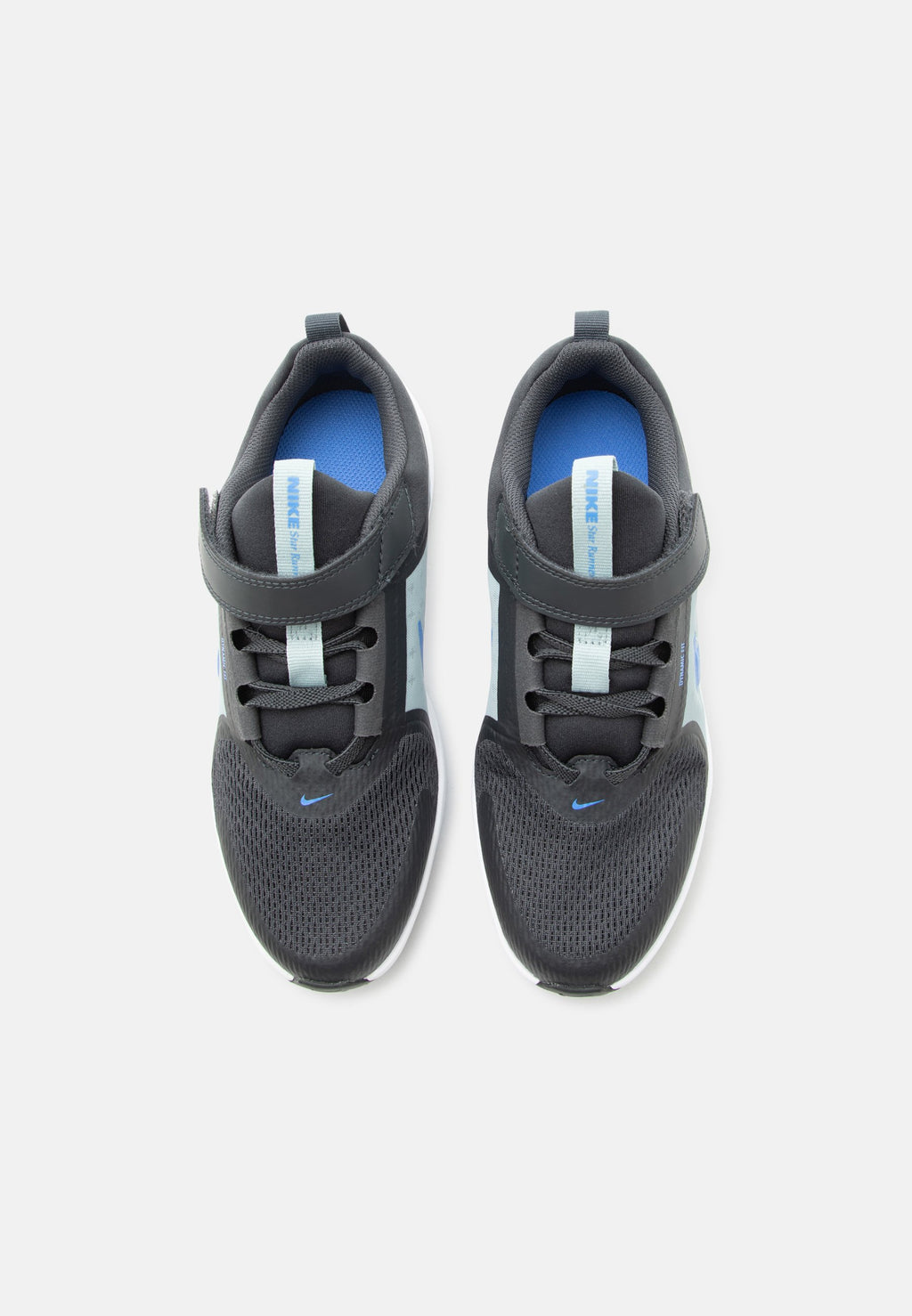 STAR RUNNER 5 UNISEX - أحذية جري على الطرق - رمادي غامق/كريستال أزرق/حجر بركاني فاتح/غبار فوتون