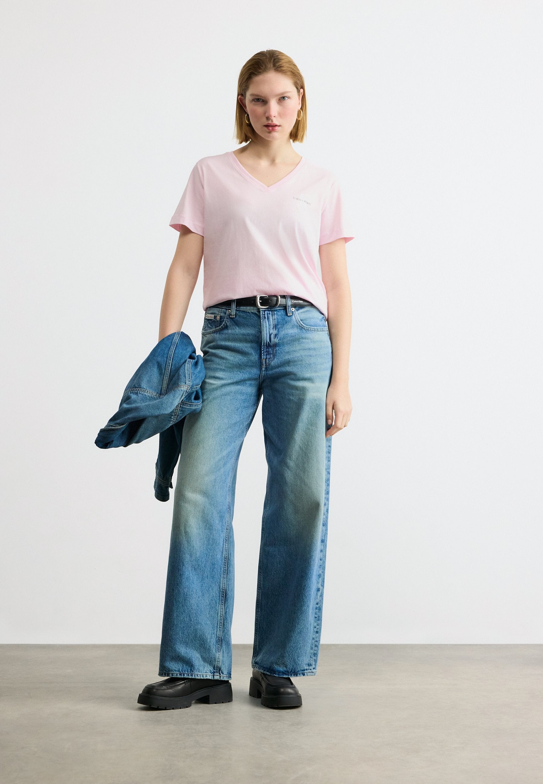 MONOLOGO TEE 2 PACK - Basic T-shirt - cradle pink/black