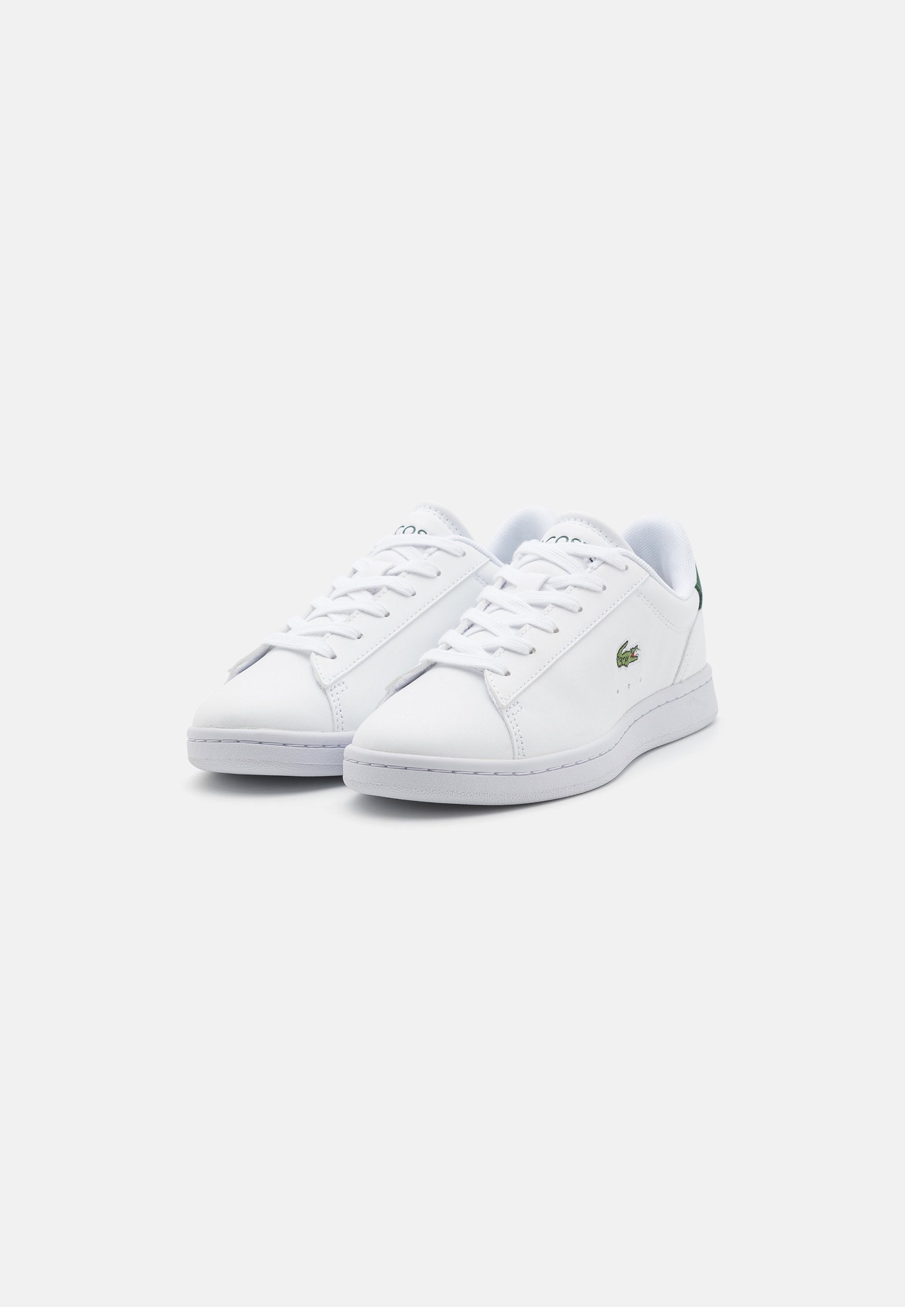 CARNABY SET JUNIOR COURT LACE UNISEX - مدربون - أبيض/أخضر داكن