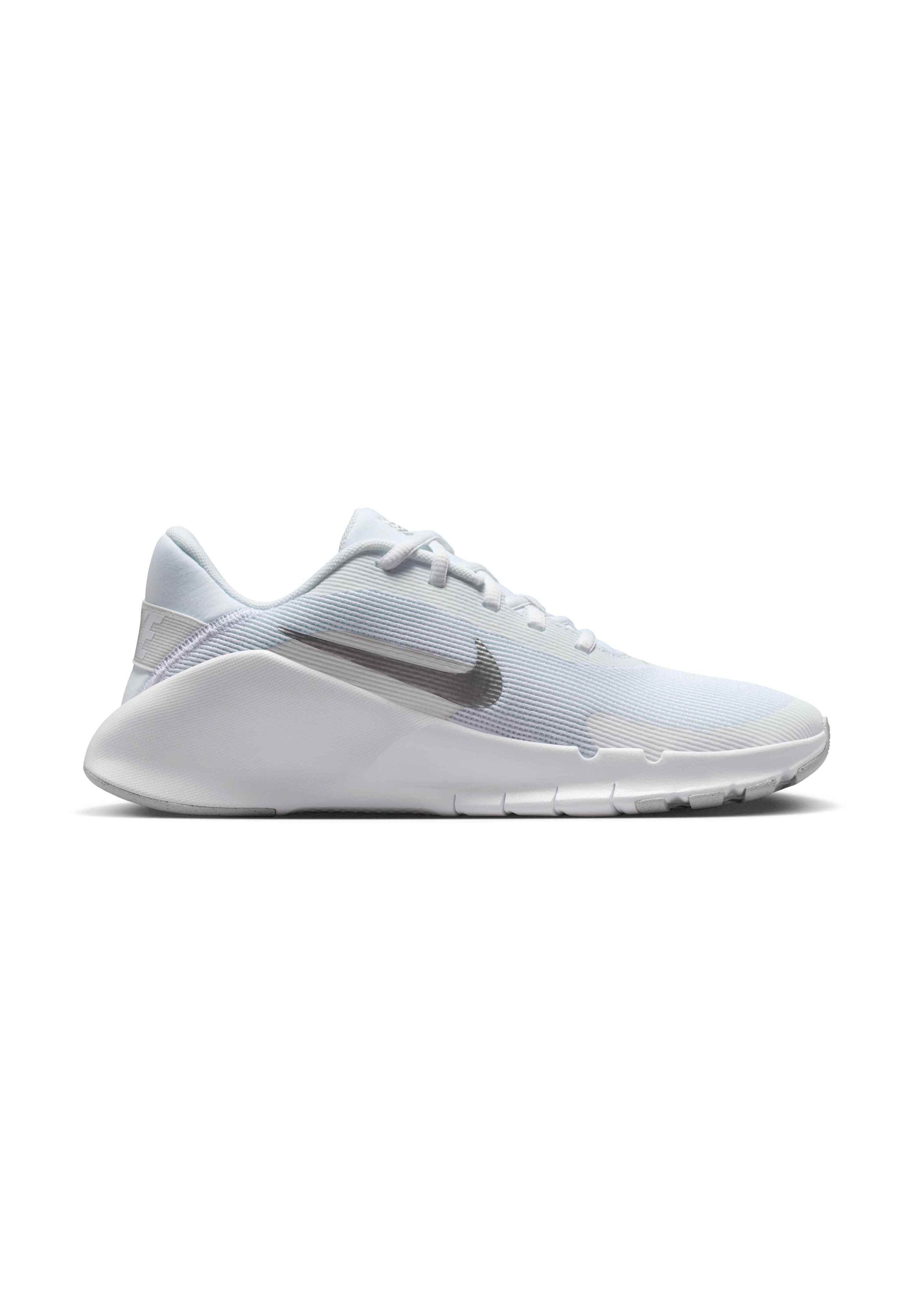 FLEX - Training shoe - white/mtlc silver-photon dust