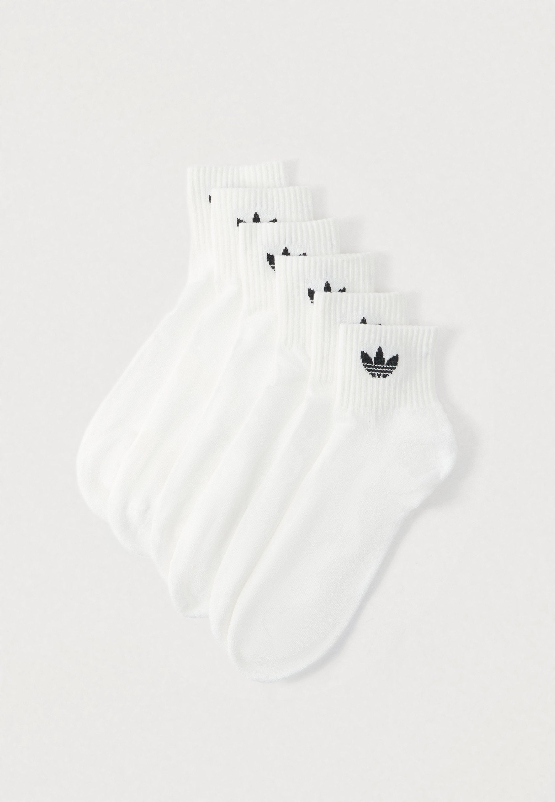 MID ANKLE SCK 6 PACK UNISEX - Socks - white