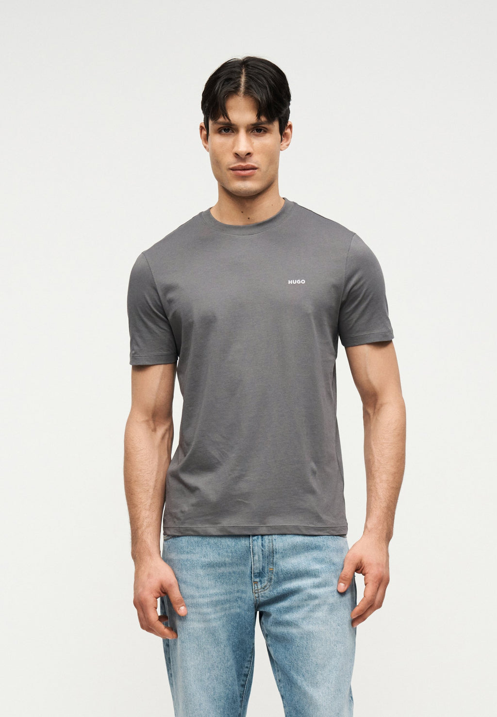 DERO - Basic T-shirt - dark grey
