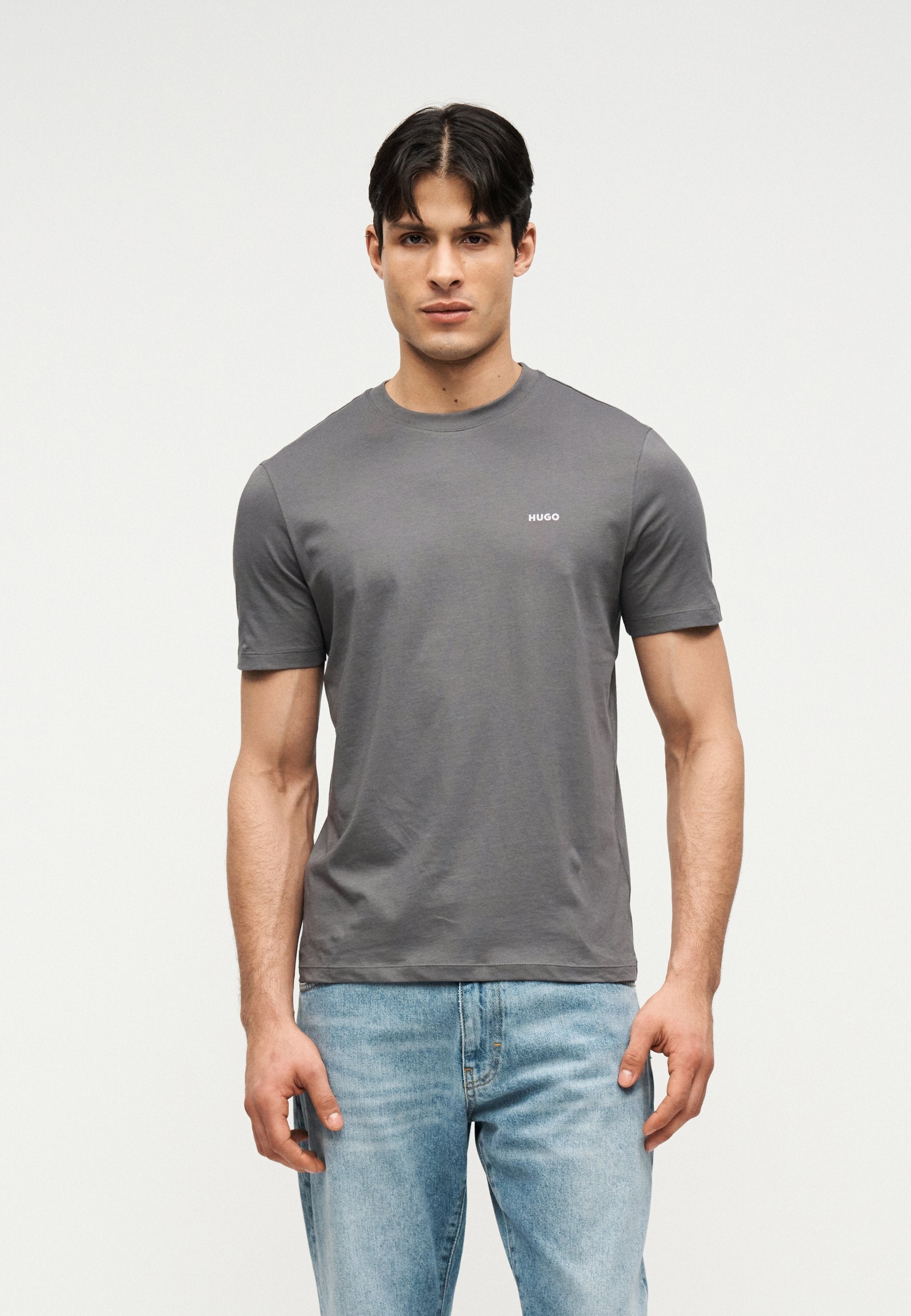 DERO - Basic T-shirt - dark grey