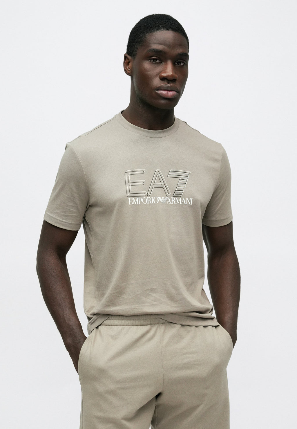 TRAIN CORE BERMUDA COFT  - Shorts - roasted cashew