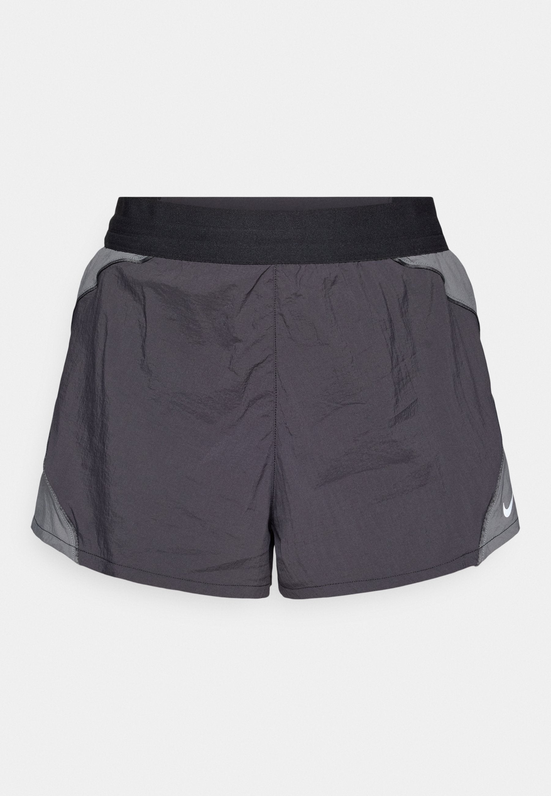 SWIFT SHORT - Sports shorts - black/anthracite/iron grey/reflective silver-coloured