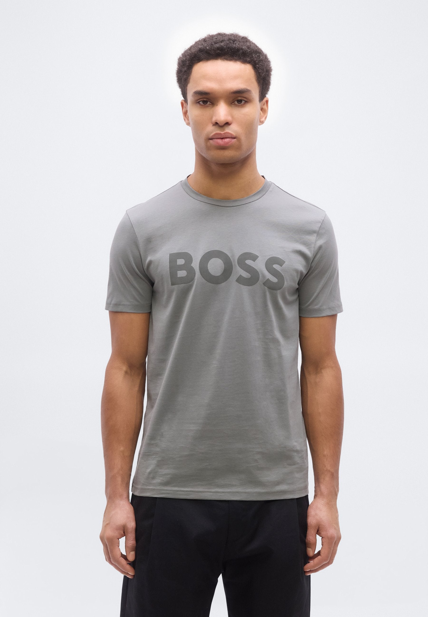 THINKING - Print T-shirt - open grey