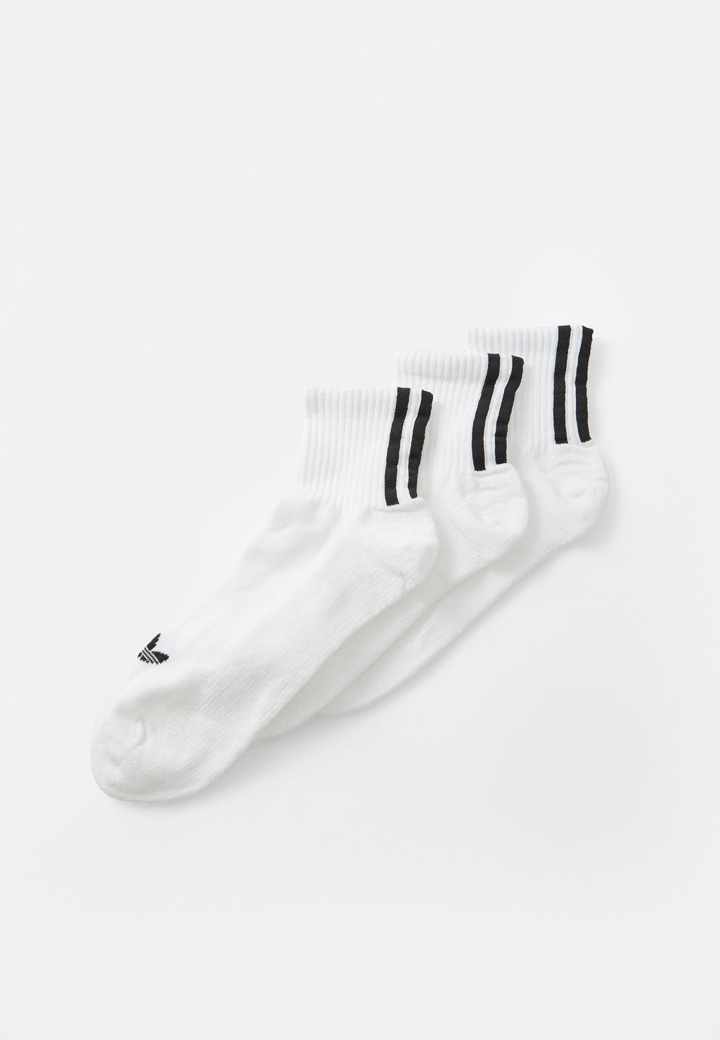 1/4 SOCKS UNISEX 3 PACK - Socks - white
