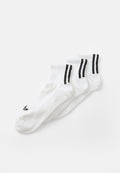 1/4 SOCKS UNISEX 3 PACK - Socks - white