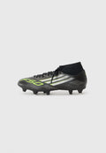 F50 LEAGUE  MID SOFT GROUND FOOTBALL BOOTS - Soft-ground football boots - core black/iron/lucid lemon