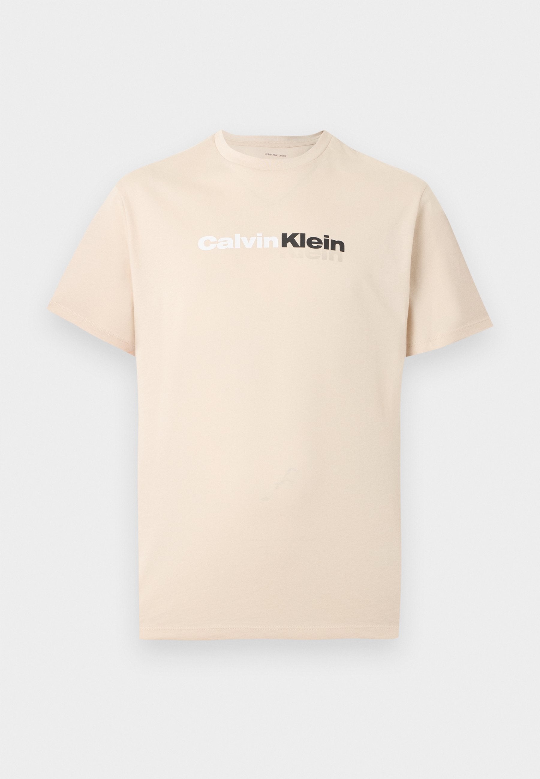 VENTE EN GROS UNISEXE - T-shirt imprimé - couleur avoine
