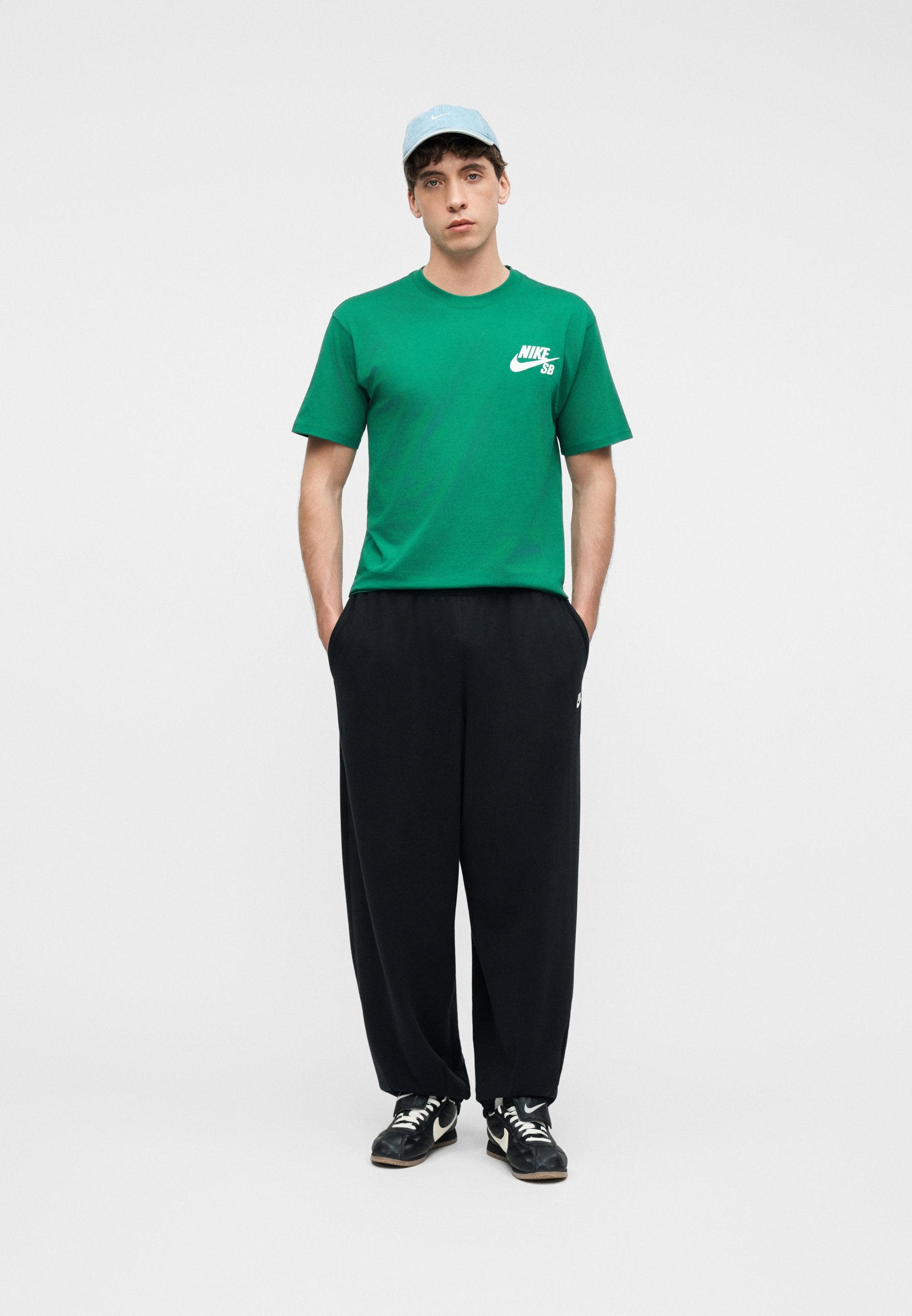 TEE LOGO UNISEXE - T-shirt basique - malachite