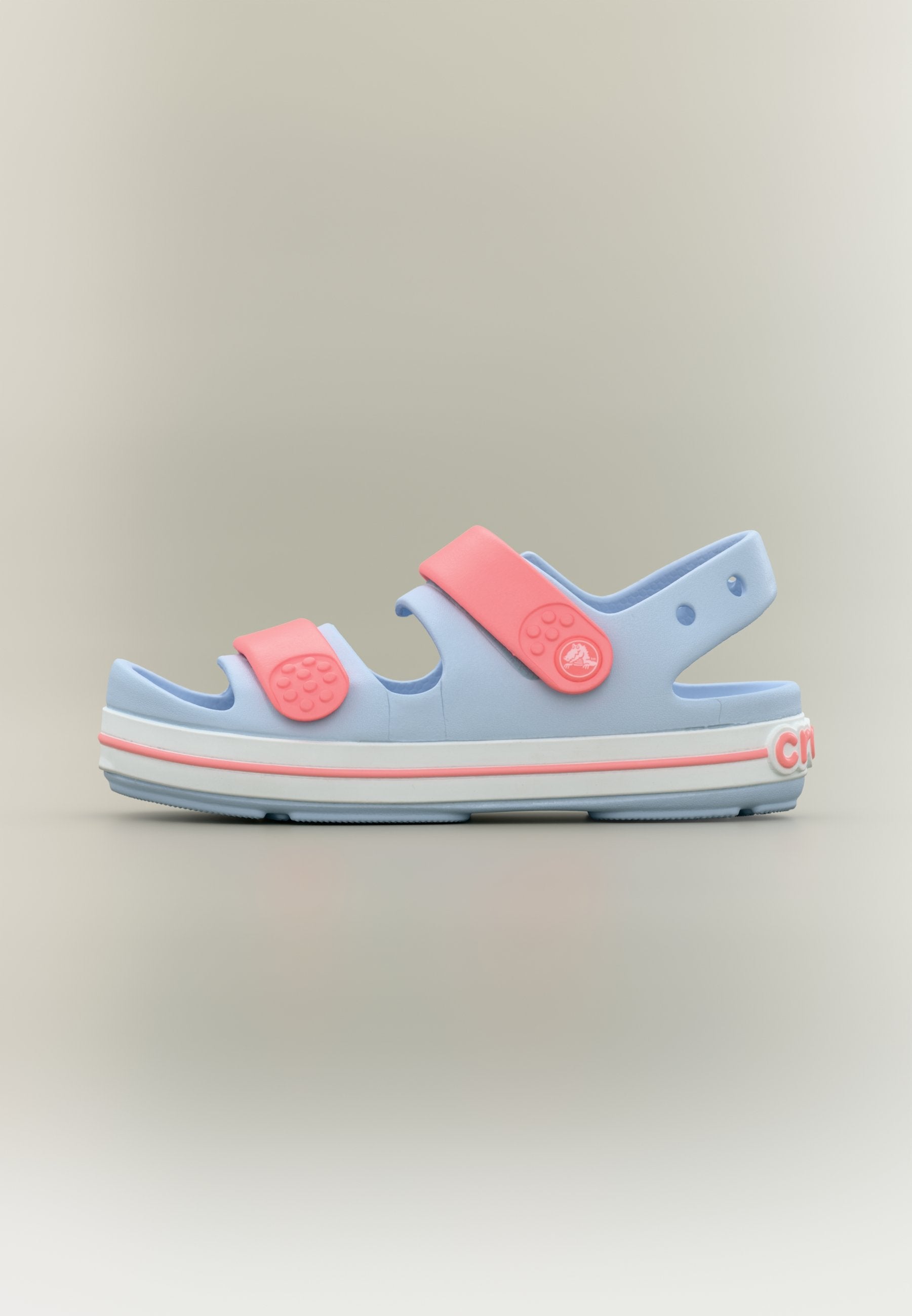 CROCBAND CRUISER - Pool slides - blue frost/guava