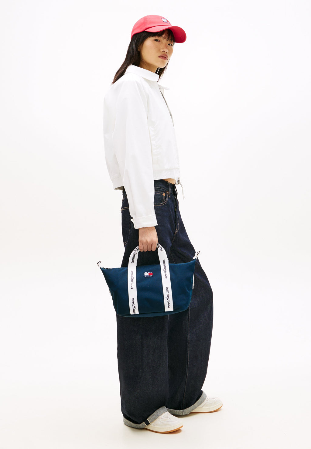ESSENTIAL REPEAT LOGO  - Handbag - dark night navy