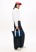 ESSENTIAL REPEAT LOGO  - Handbag - dark night navy