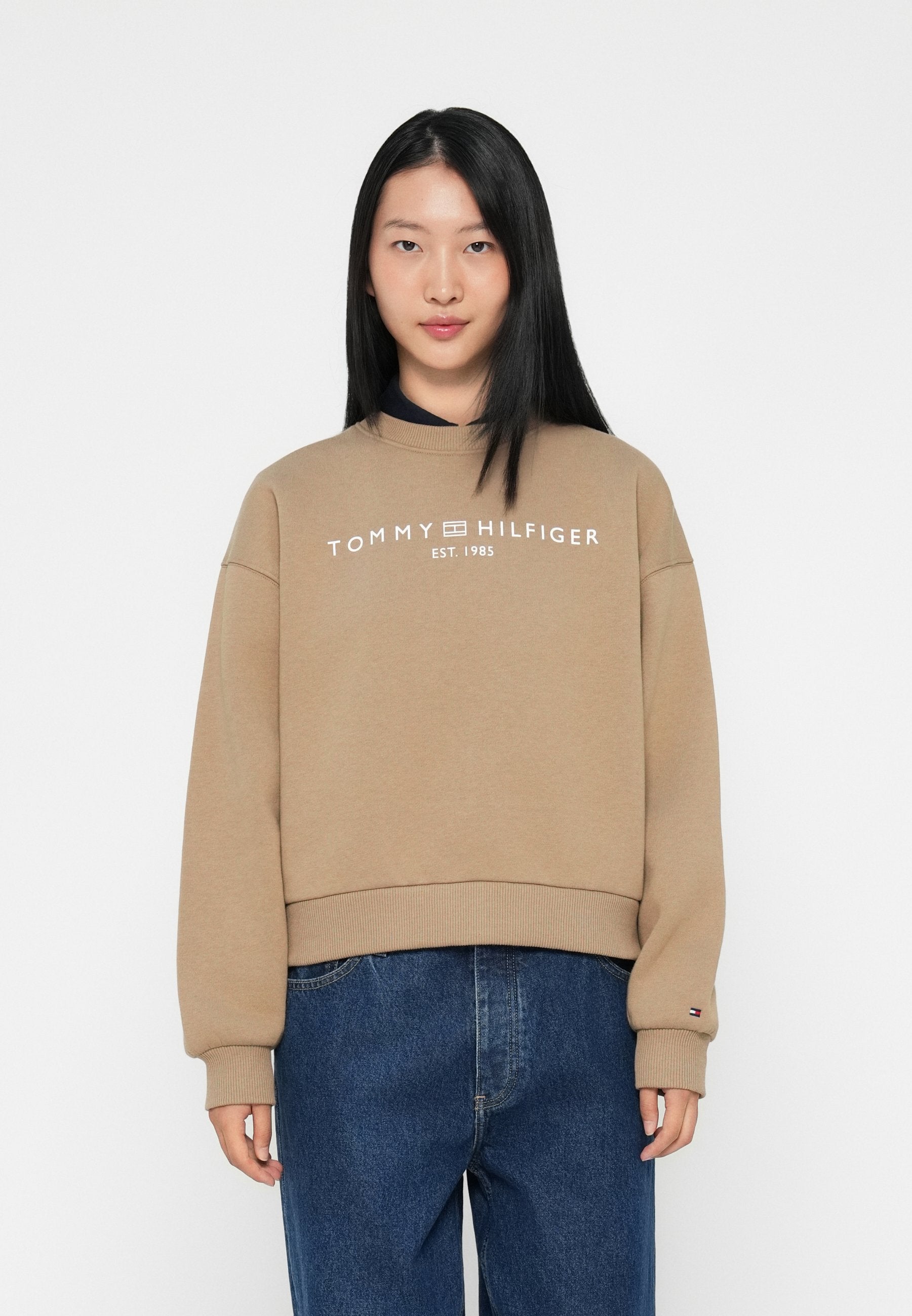 LOGO - Sweatshirt - driftwood taupe