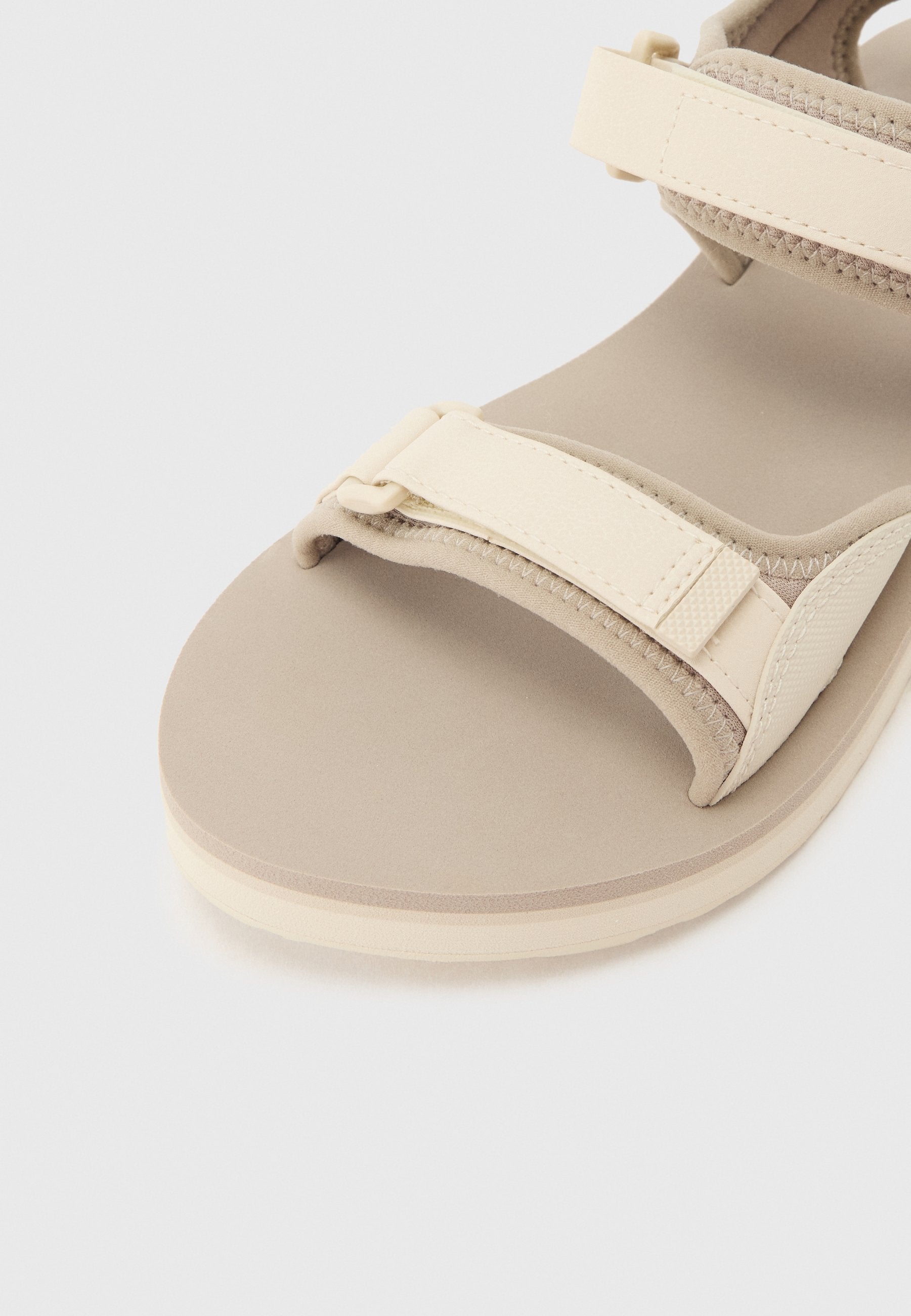 TRI LOCK - Sandals - mushroom