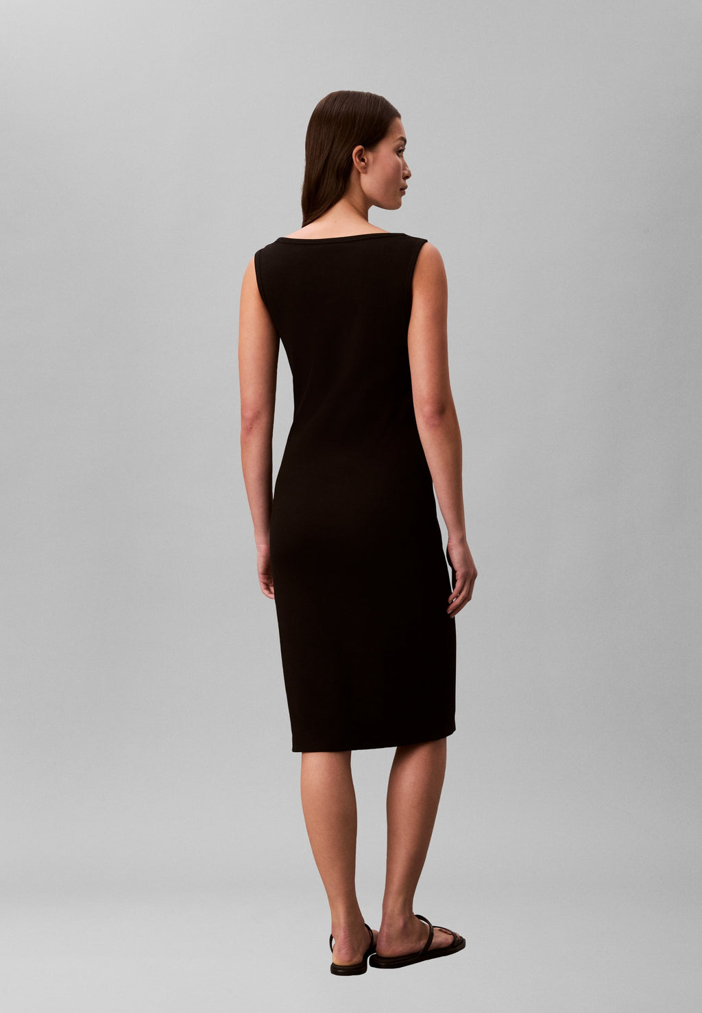 BABY LABEL SQUARE  - Jersey dress - black