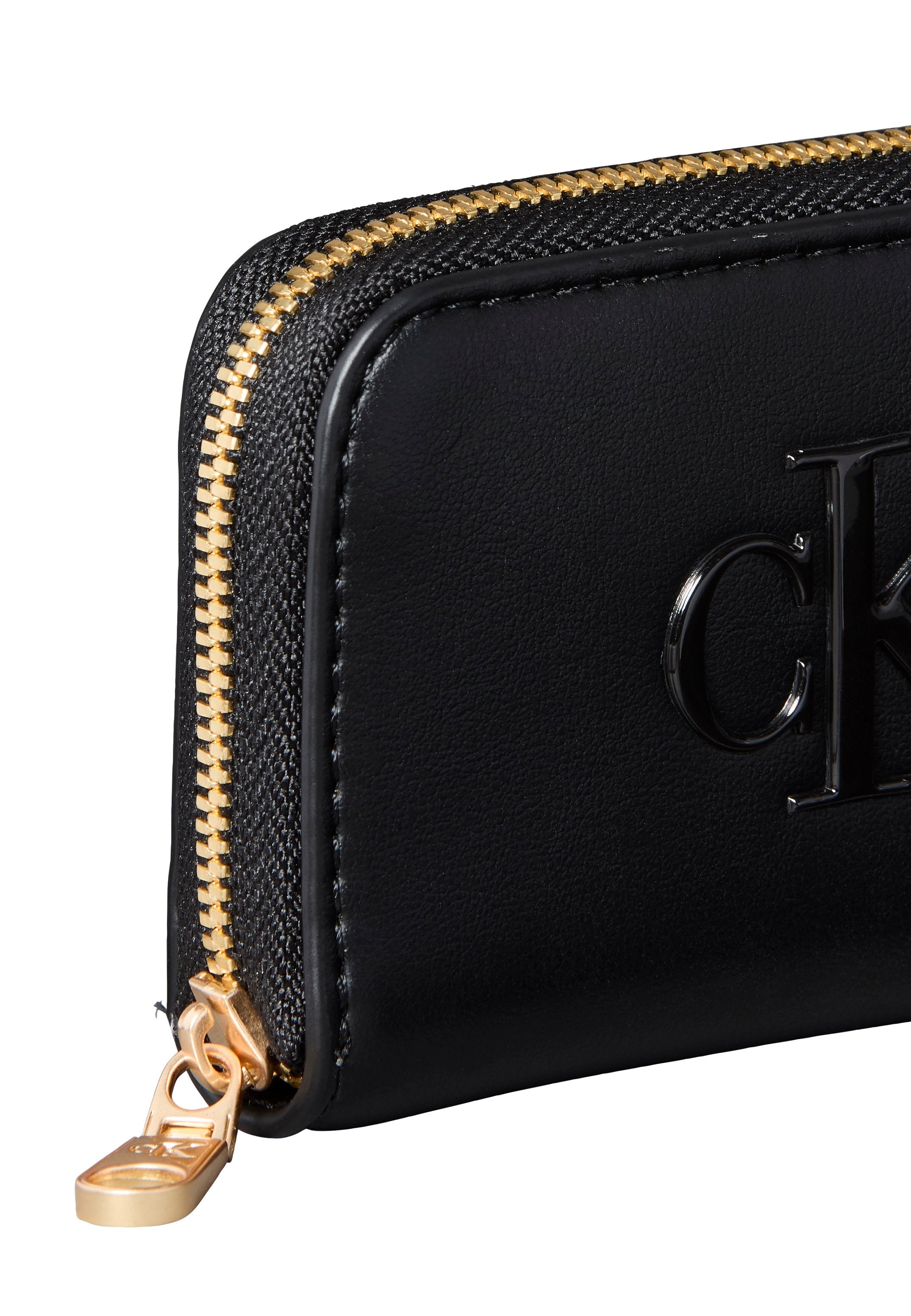 BOLD MEDIUM ZIP AROUND - Wallet - black