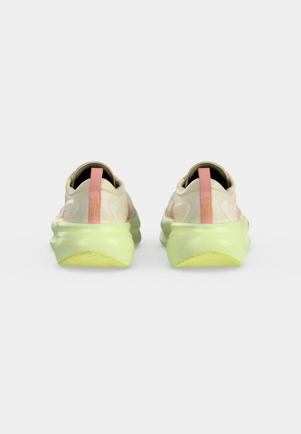 SUPERNOVA GLIDE W - Road running shoes - white/vapour pink/ivory